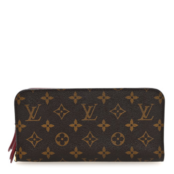 LOUIS VUITTON Monogram Insolite Wallet Red