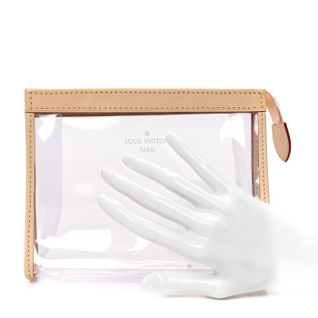 LOUIS VUITTON PVC Trio Medium Toilet Pouch