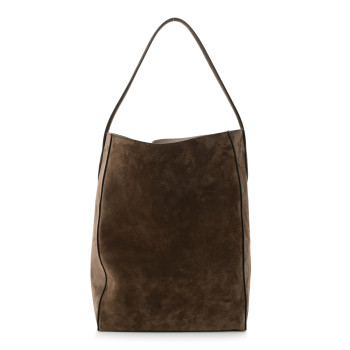 KHAITE Suede Calfskin Frida Tote
