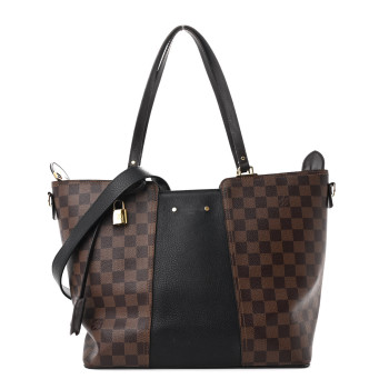 LOUIS VUITTON Damier Ebene Jersey Black
