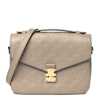 LOUIS VUITTON Empreinte Pochette Metis Tourterelle
