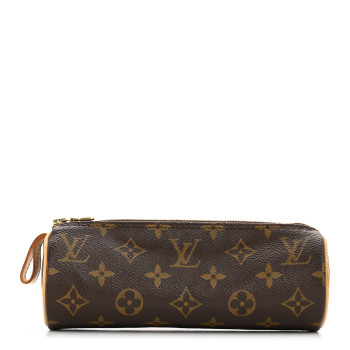 LOUIS VUITTON Monogram Trousse Ronde 20 Makeup Case