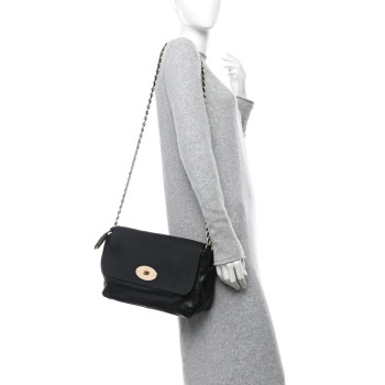 MULBERRY Shiny Buffalo Lily Black