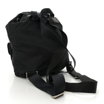 PRADA Tessuto Nylon Vela Small Backpack Black