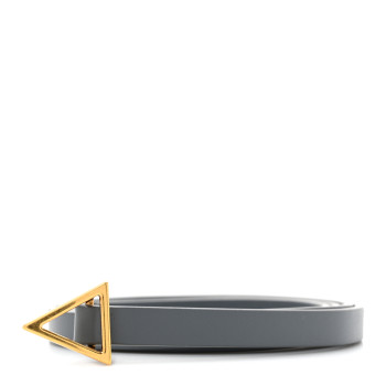 BOTTEGA VENETA Nappa Belt 90 36 Grey