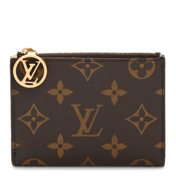 LOUIS VUITTON Monogram Lisa Wallet Light Green
