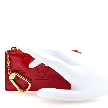 LOUIS VUITTON Vernis Key Pochette Pomme D'Amour