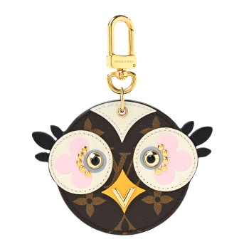 LOUIS VUITTON Monogram Lovely Birds Bag Charm