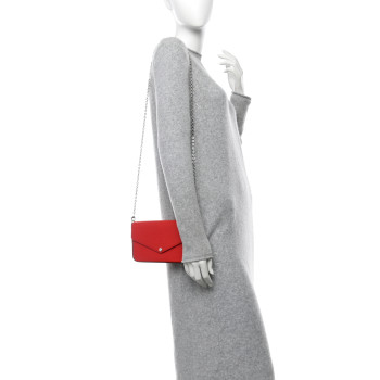 LOUIS VUITTON Epi Pochette Felicie Coquelicot