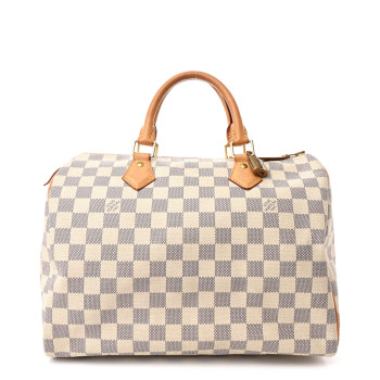 LOUIS VUITTON Damier Azur Speedy 30