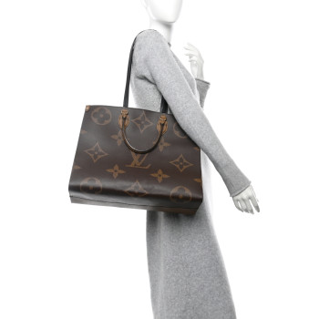 LOUIS VUITTON Reverse Monogram Giant Onthego GM