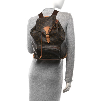 LOUIS VUITTON Monogram Montsouris GM Backpack