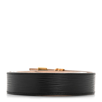 LOUIS VUITTON Epi Essential V 30 MM Belt 90 36 Black
