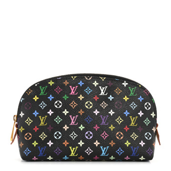 LOUIS VUITTON Monogram Multicolor Cosmetic Pouch Black Grenade LOUIS VUITTON Monogram Multicolor Cosmetic Pouch Black Grenade