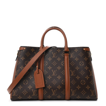 LOUIS VUITTON Monogram Soufflot MM Caramel