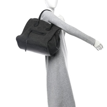 CELINE Felt Medium Phantom Luggage Grey