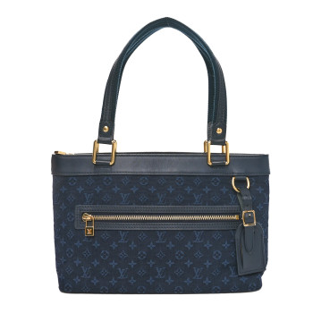 LOUIS VUITTON Mini Monogram LUCILLE PM Blue