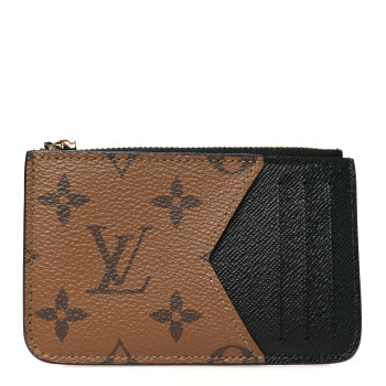LOUIS VUITTON Reverse Monogram Zipped Romy Card Holder
