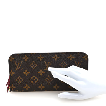 LOUIS VUITTON Monogram Insolite Wallet Red