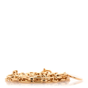 LOUIS VUITTON Metal Micro Dauphine Chain Shoulder Strap Gold