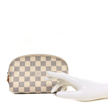 LOUIS VUITTON Damier Azur Cosmetic Pouch