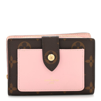 LOUIS VUITTON Monogram Juliette Wallet Rose Ballerine