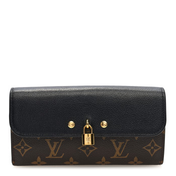 LOUIS VUITTON Monogram Venus Wallet Black