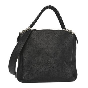 LOUIS VUITTON Mahina Babylone Chain BB Black