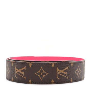 LOUIS VUITTON Monogram Bandouliere Shoulder Strap Hot Pink