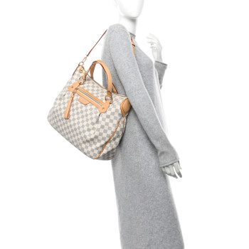 LOUIS VUITTON Damier Azur Evora GM