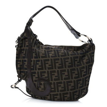 FENDI Zucca Biga Media Tobacco