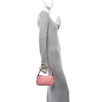 GUCCI Goatskin Mini Aphrodite Shoulder Bag Wild Rose