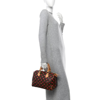 LOUIS VUITTON Monogram Cerises Speedy 25