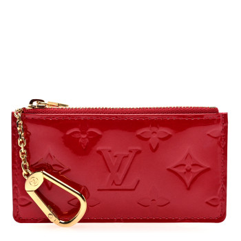 LOUIS VUITTON Vernis Key Pochette Pomme D'Amour
