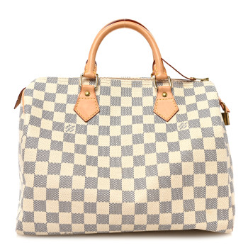LOUIS VUITTON Damier Azur Speedy 30