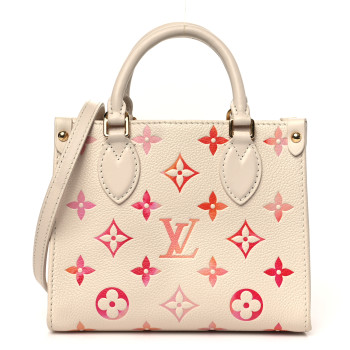 LOUIS VUITTON Empreinte Monogram Onthego BB Sunrise Aquarelle