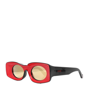 LOEWE Acetate Sunglasses LW40033I Black Red