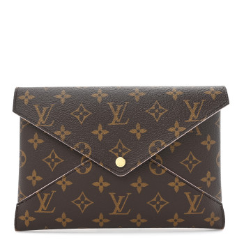 LOUIS VUITTON Monogram Large Kirigami Pochette Insert Rose Ballerine