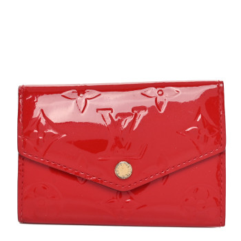 LOUIS VUITTON Vernis Multicles 6 Key Holder Cherry