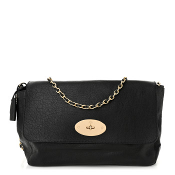 MULBERRY Shiny Buffalo Lily Black