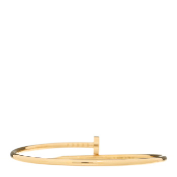 CARTIER 18K Yellow Gold Small Juste Un Clou Bracelet 16