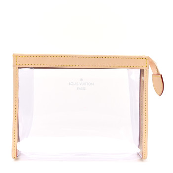 LOUIS VUITTON PVC Trio Medium Toilet Pouch