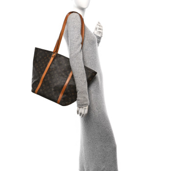 LOUIS VUITTON Monogram Sac Shopping Tote