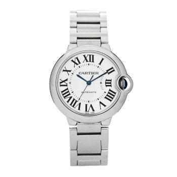 CARTIER Stainless Steel 36mm Ballon Bleu De Cartier Automatic Watch