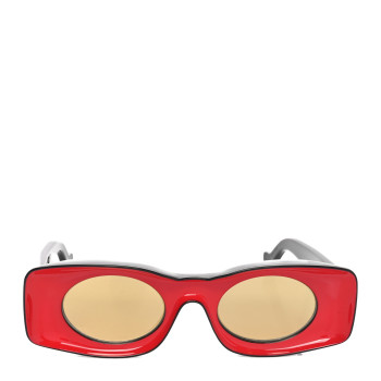 LOEWE Acetate Sunglasses LW40033I Black Red