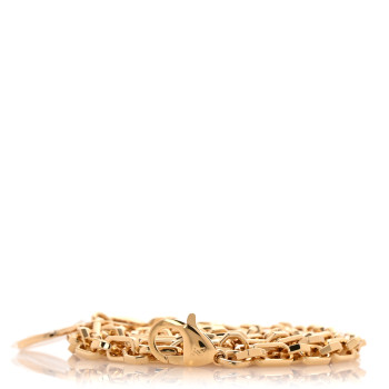 LOUIS VUITTON Metal Micro Dauphine Chain Shoulder Strap Gold