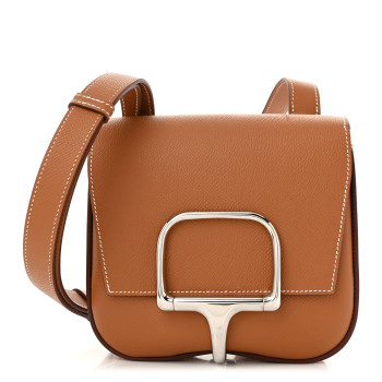 HERMES Epsom Mini Della Cavalleria Gold