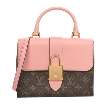 LOUIS VUITTON Monogram Locky BB Rose Poudre