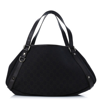 GUCCI Monogram Medium Abbey Shoulder Bag Chocolate