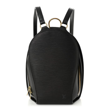 LOUIS VUITTON Epi Mabillon Backpack Black